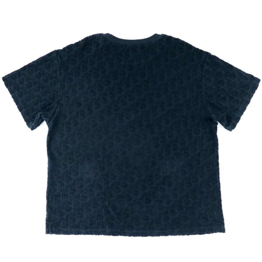 美品 ディオール 20SS ディオールオブリーク パイルTシャツ メンズ 