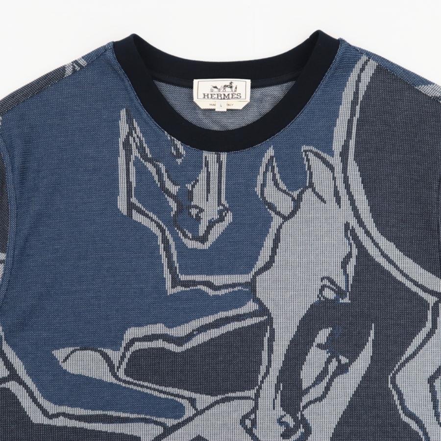 HERMES 新品同様 エルメス 21SS La Danse des Chevaux 半袖T