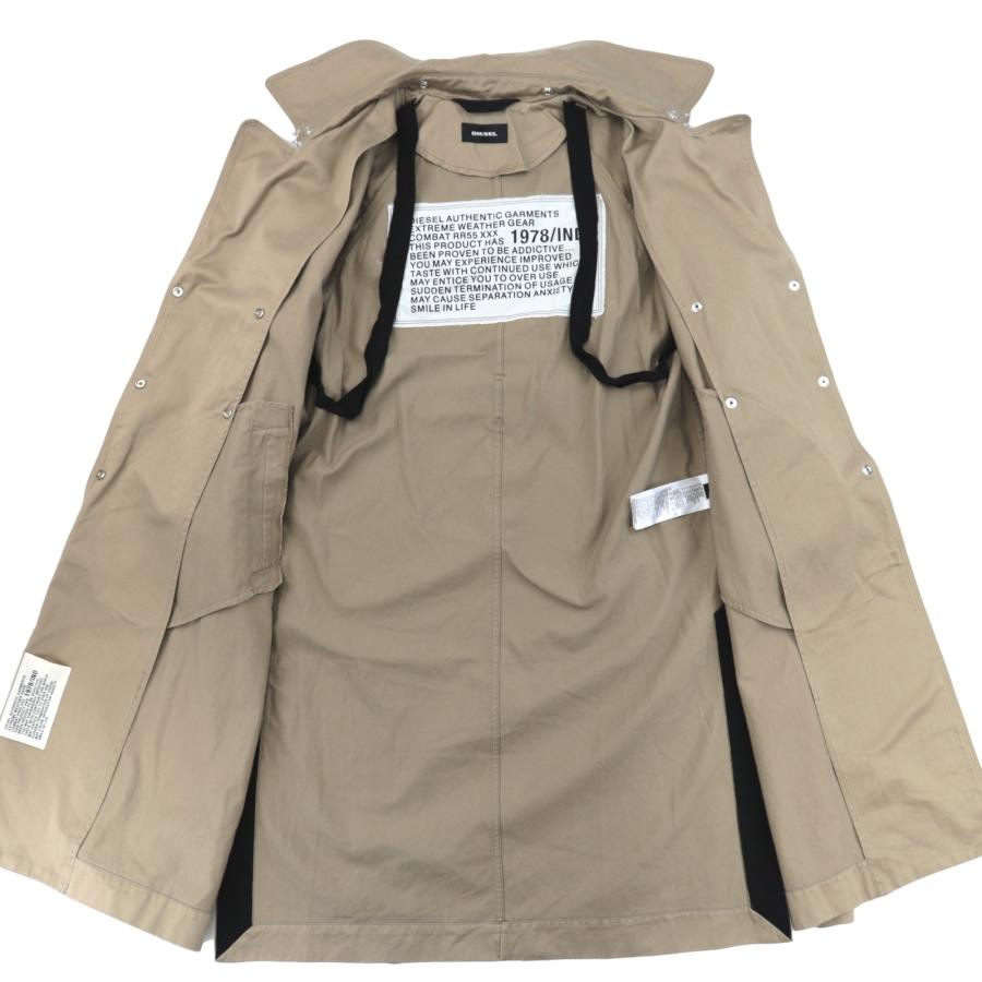DIESEL ディーゼル 19SS フード付き トレンチコート レディース