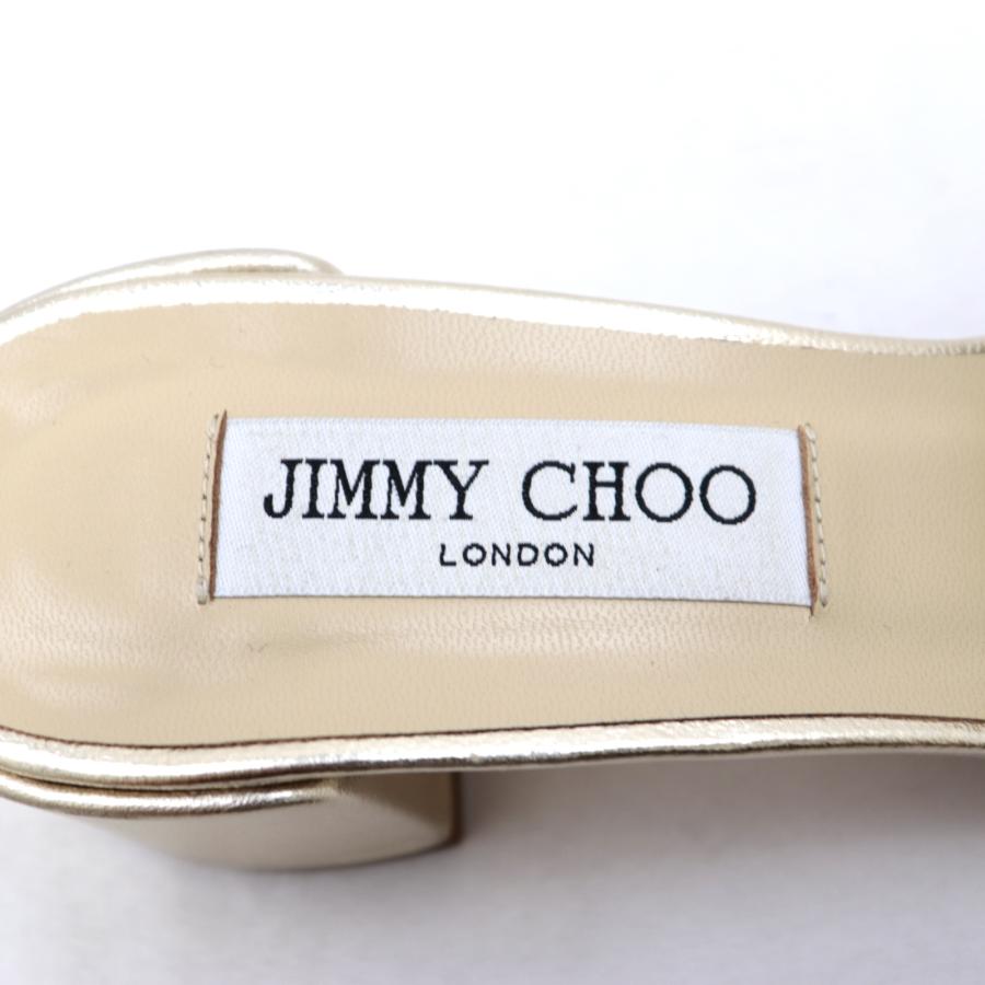 ジミーチュウ Cheri mule クリスタルミュール サンダル