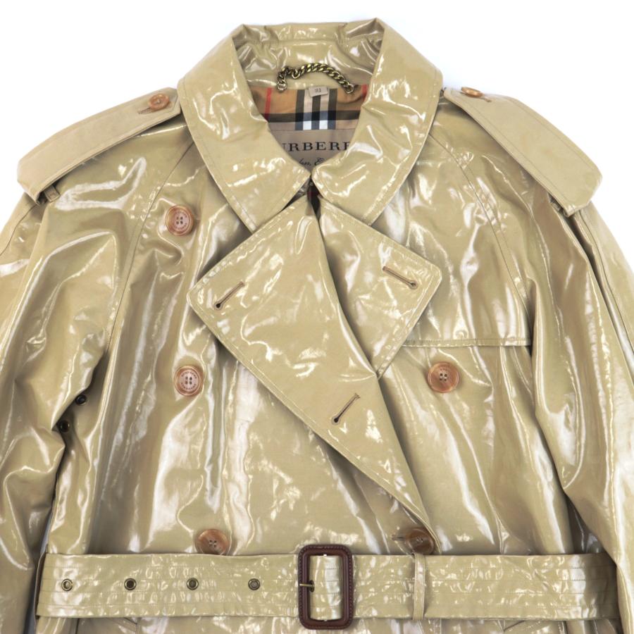 【美品】BURBERRY ベージュ トレンチコート ロゴプリント 三越伊勢丹 | burberry/バーバリー通販 | ショート ケンジントン