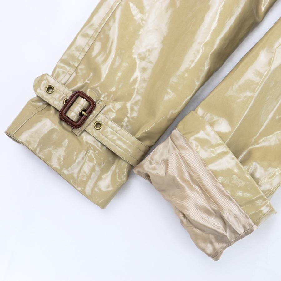 BURBERRY 美品 バーバリー PVC コットン トレンチコート BURBERRY 美品 バーバリー PVC コットン トレンチコート