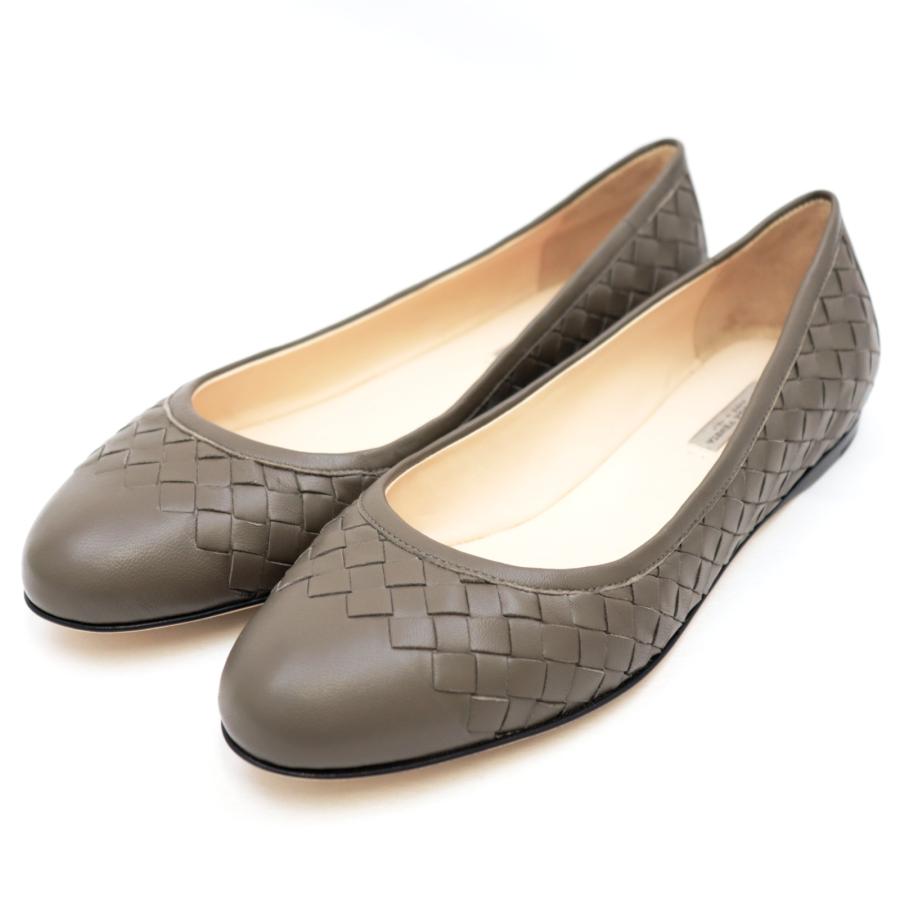 【美品】BOTTEGA VENETA イントレチャート レザー パンプス 新品同様 ボッテガヴェネタ イントレチャート レザーパンプス