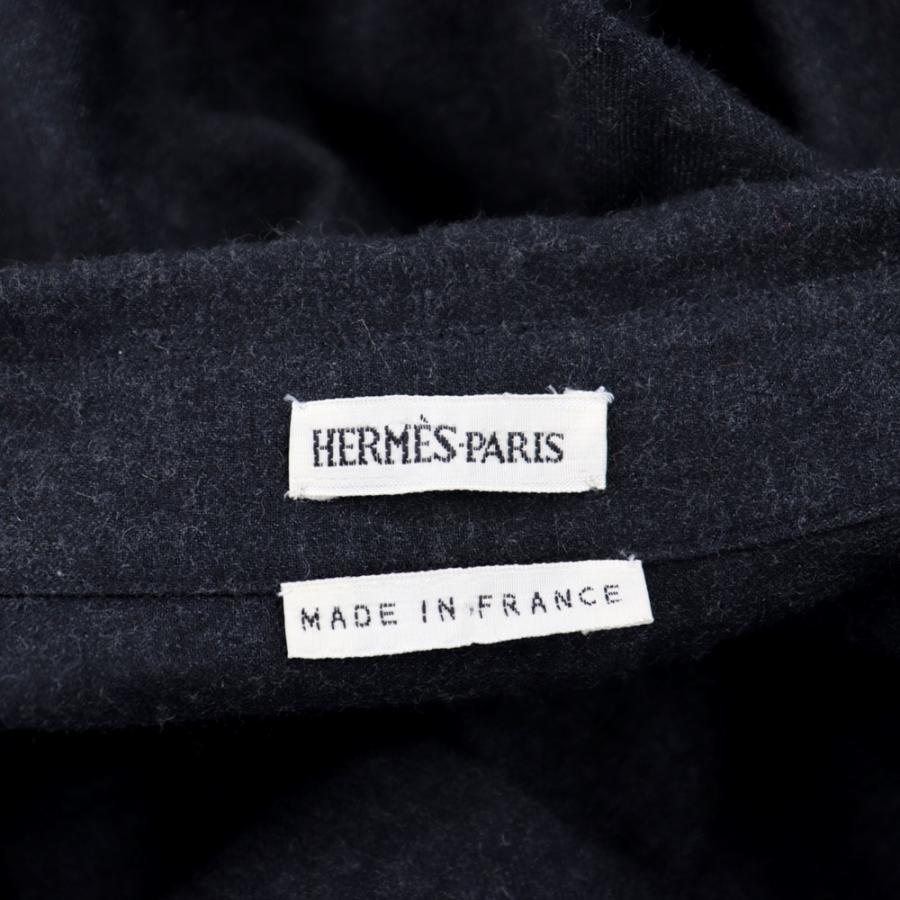 HERMES/エルメス/マルジェラ期/長袖カットソー/size36/黒/シルク