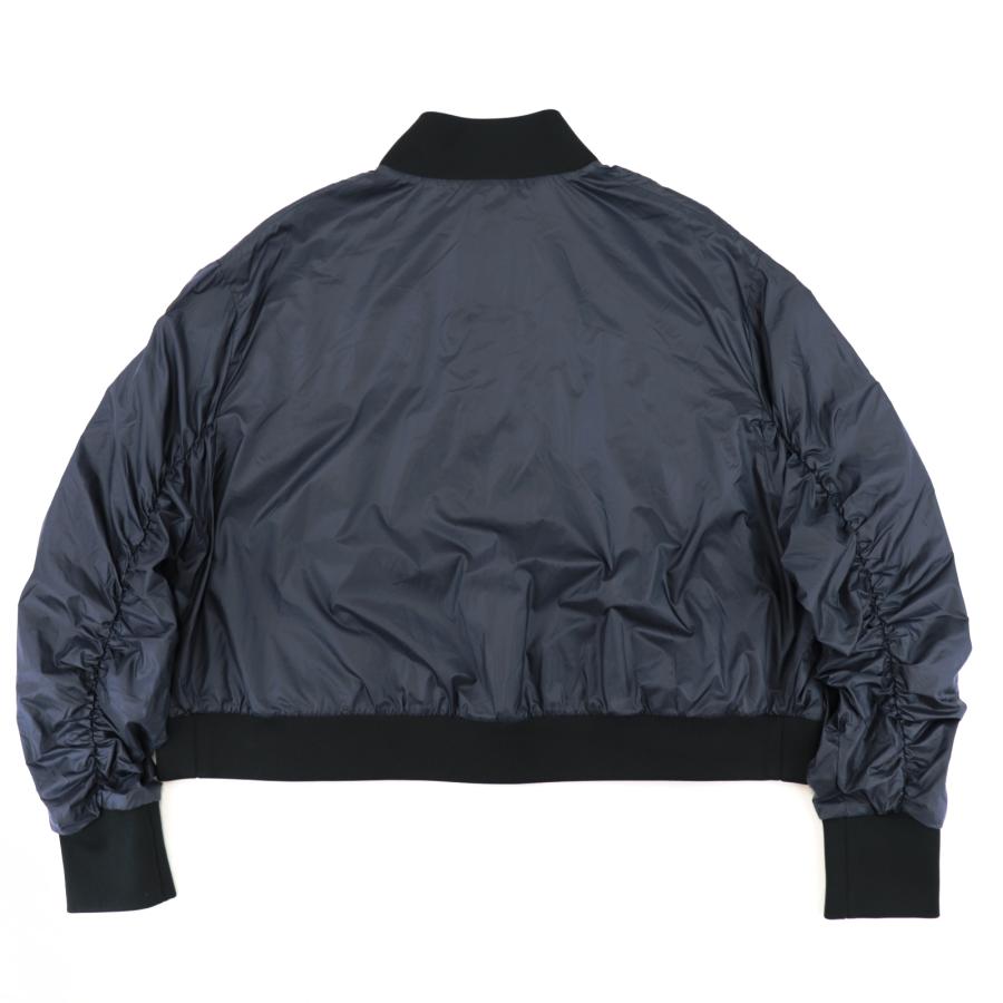 美品 モンクレール MANAMA 袖ギャザーナイロンブルゾン レディース