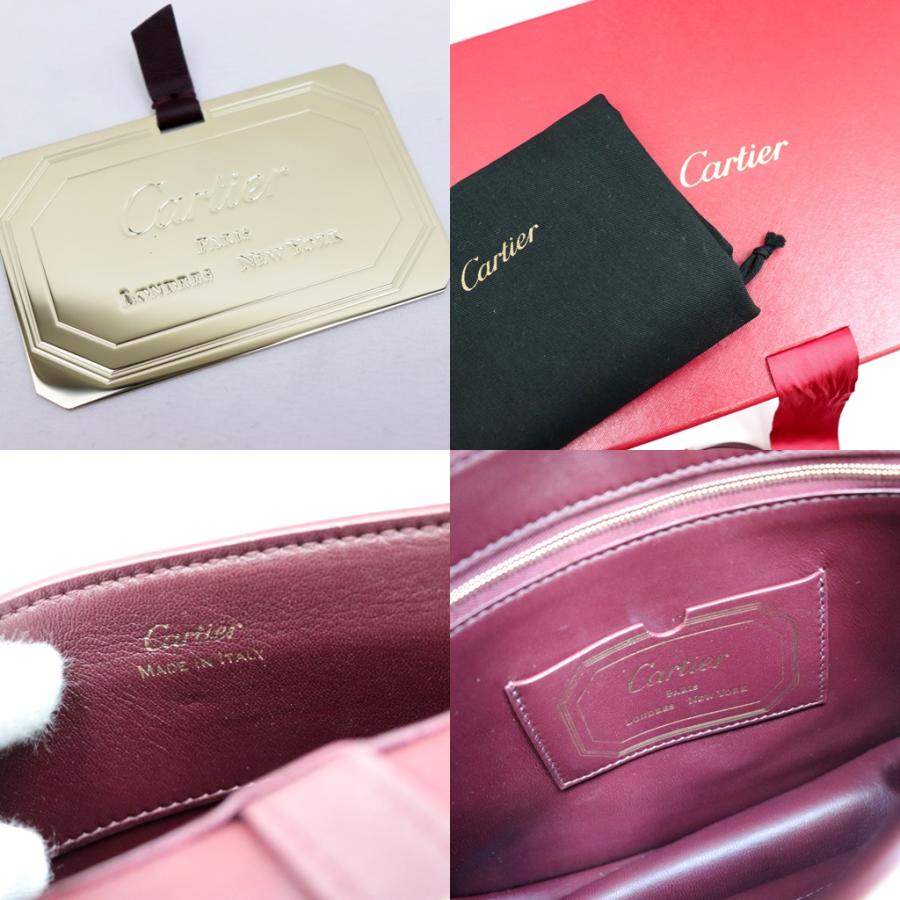 Cartier 新品同様 カルティエ マスト ドゥ ショルダーバッグ Cartier 新品同様 カルティエ マスト ドゥ ショルダーバッグ