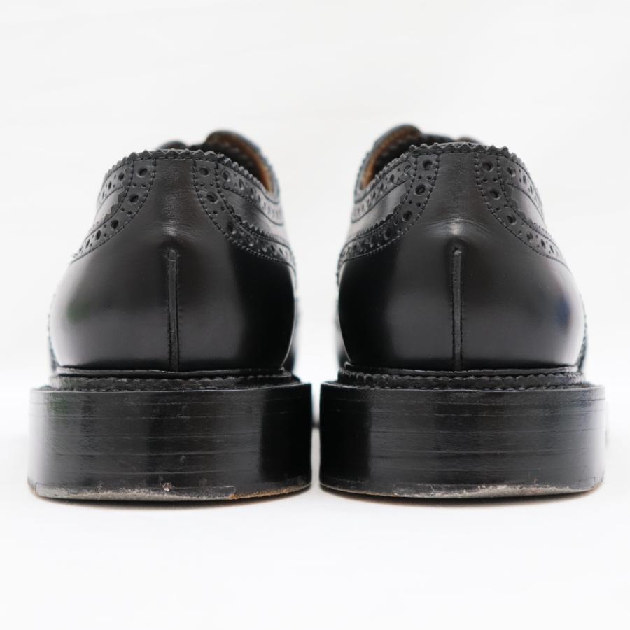 JMウエストン 590 トリプルソールダービー ウイングチップ レザーシューズ メンズ 黒 5.5D TRIPLE SOLE DERBY BLACK J.M.WESTON｜opal-shop1｜06