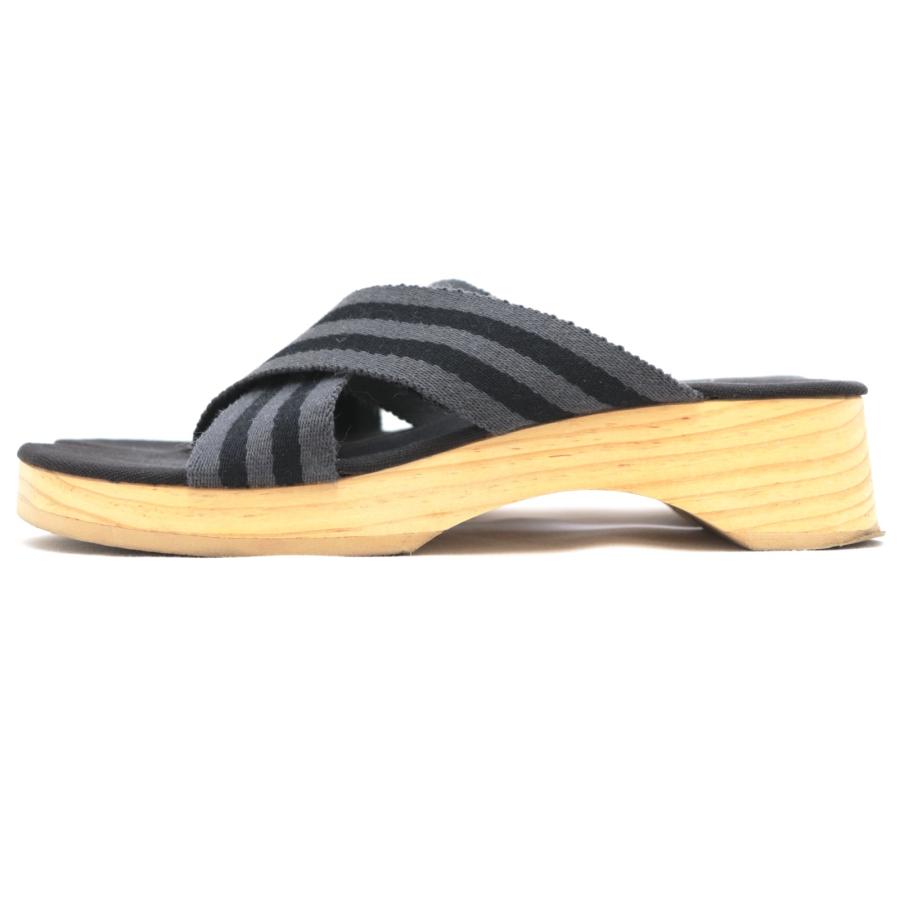 HERMES エルメス グレー フールトゥ 厚底系 ウッド サンダル HERMES エルメス グレー フールトゥ 厚底系 ウッド サンダル