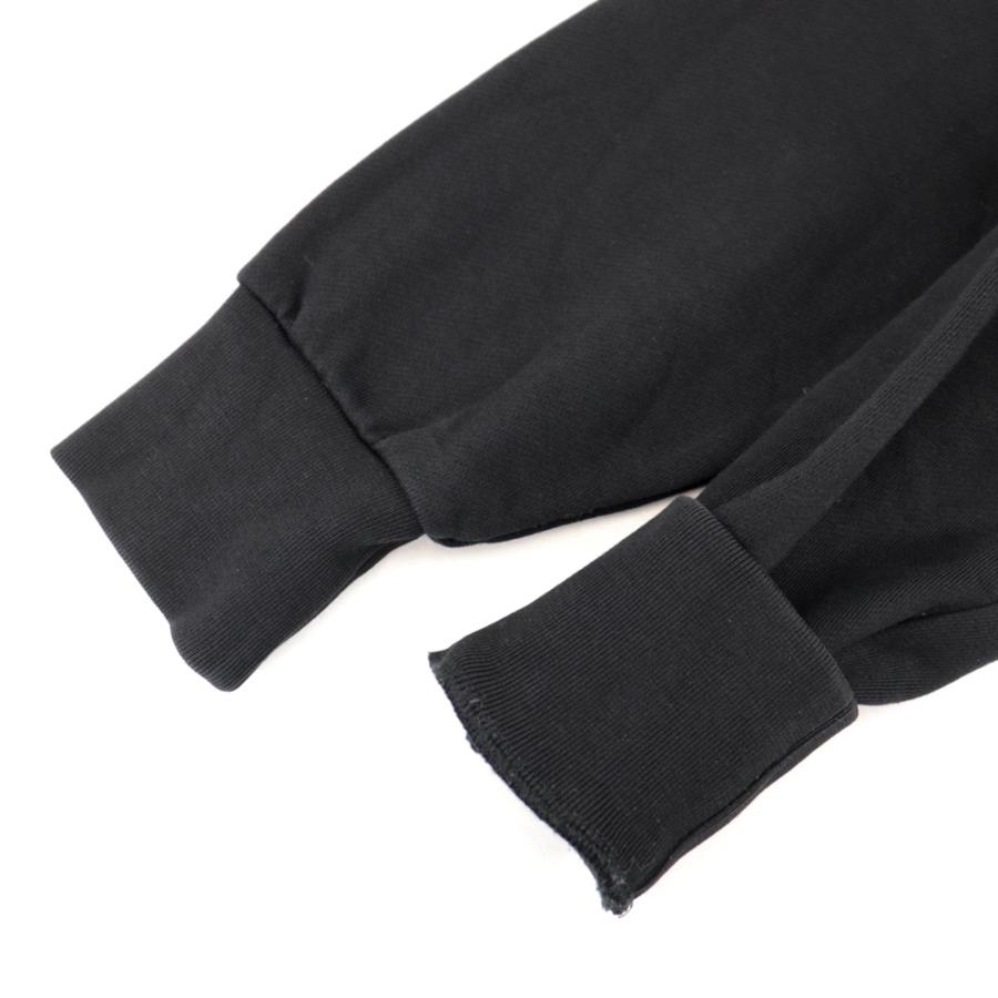 MONCLER ダブルフード・ロゴ・パーカー　黒　Mサイズ MONCLER モンクレール ロゴフード ジップアップ スウェット