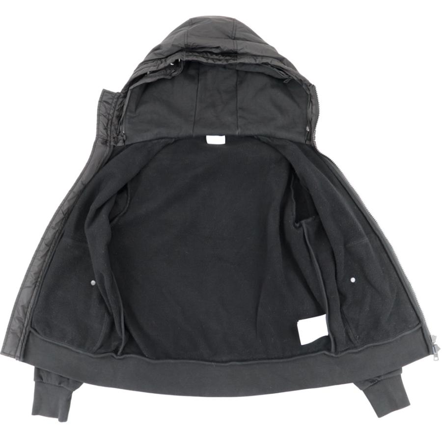 美品　MONCLER モンクレール　フードスウェットパーカー黒 MONCLER GRENOBLE モンクレール グルノーブル パーカー