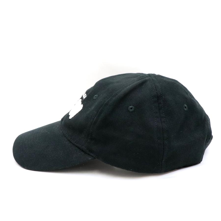 BALENCIAGAバレンシアガCREWロゴキャップ BALENCIAGA 【クリアランスSALE】美品 バレンシアガ CREW ロゴ