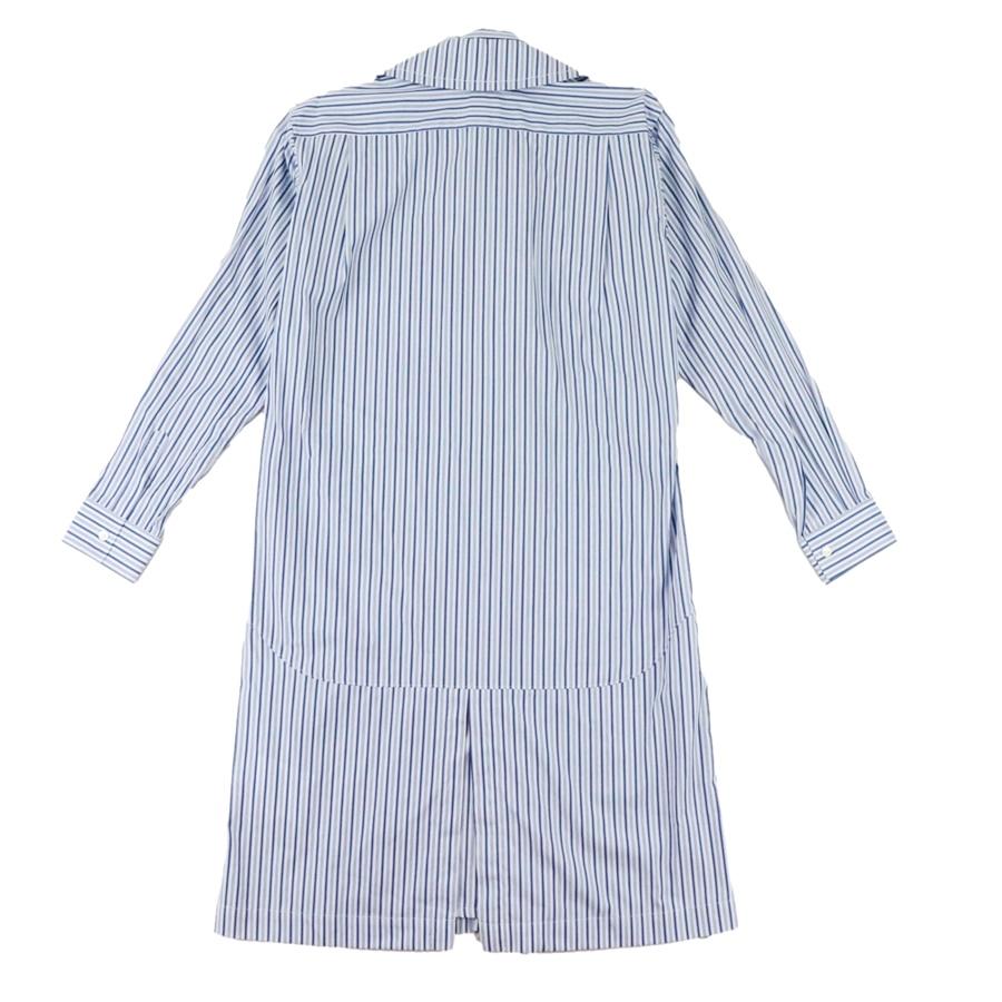 美品 コムデギャルソンシャツ 20SS ストライプ トレンチシャツ