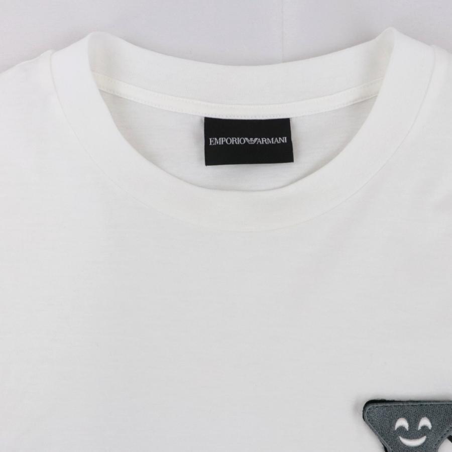 【新品】エンポリオ・アルマーニ 切替ロゴワッペン Tシャツ 新品】エンポリオ・アルマーニ 切替ロゴワッペン Tシャツ