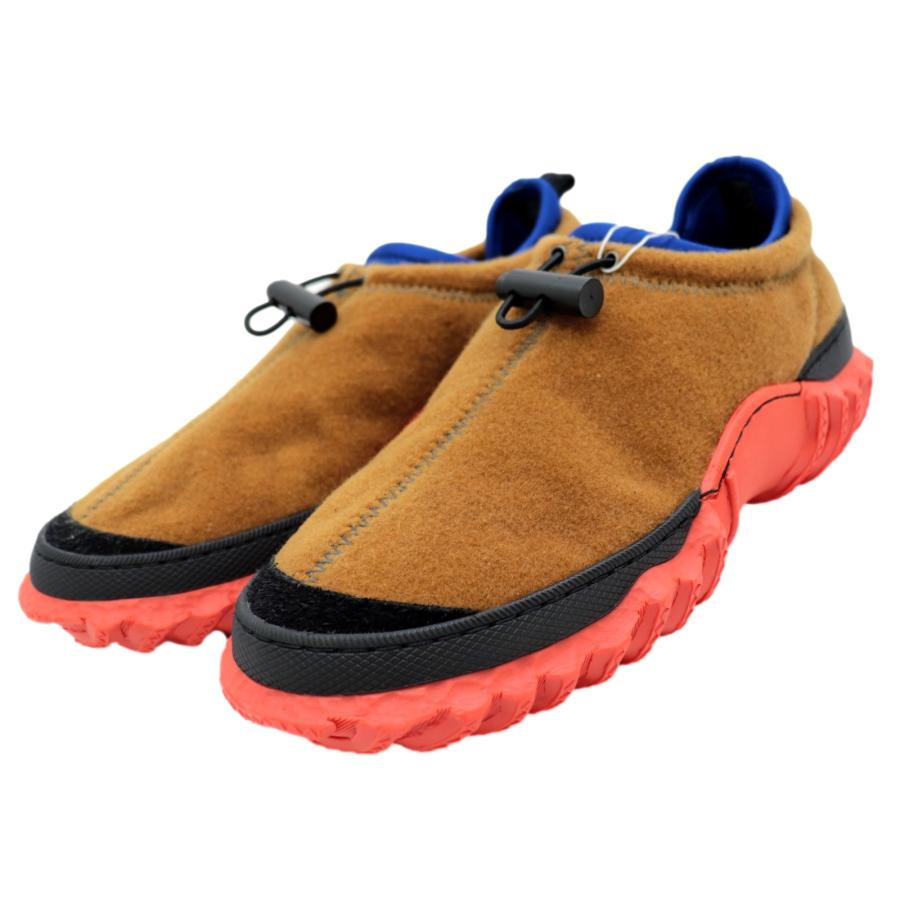 MARNI 美品 マルニ ドローコードスニーカー メンズ 茶 フェルト  