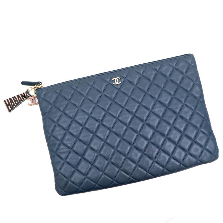 【CHANEL】キルティング クラッチバッグ CHANEL キルティングクラッチbag