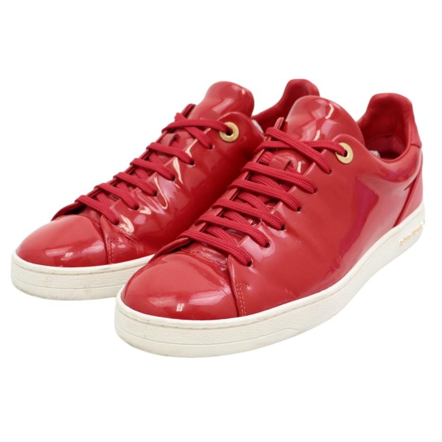 LOUIS VUITTON ルイ・ヴィトン エナメル ローカット スニーカー  