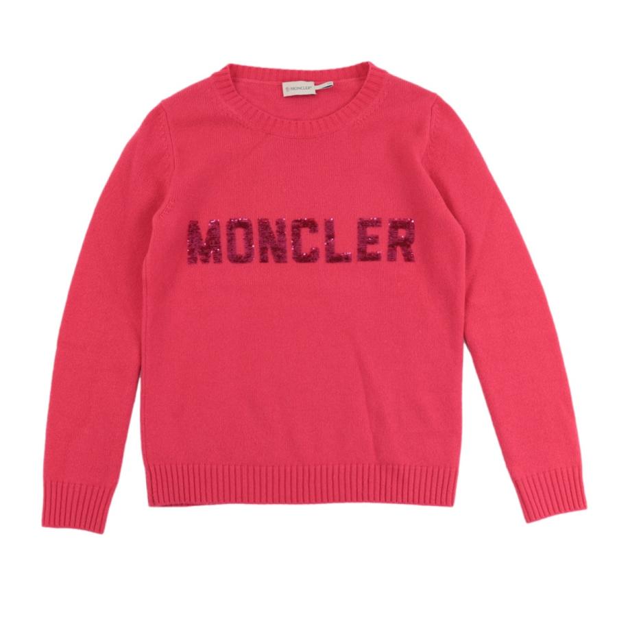 MONCLER 美品 モンクレール 19年 MAGLIONE スパンコールロゴニット  