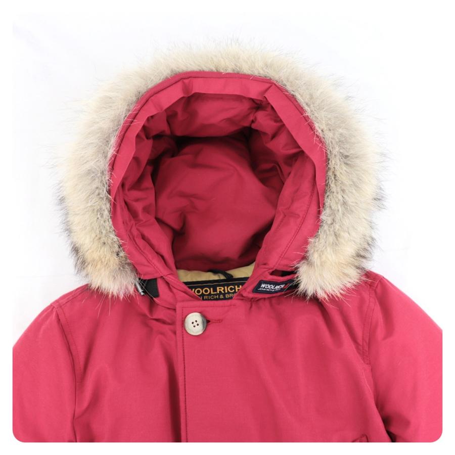 WOOLRICH XL レッド ダウンジャケット WOOLRICH ウールリッチ アークティックパーカ ダウンジャケット