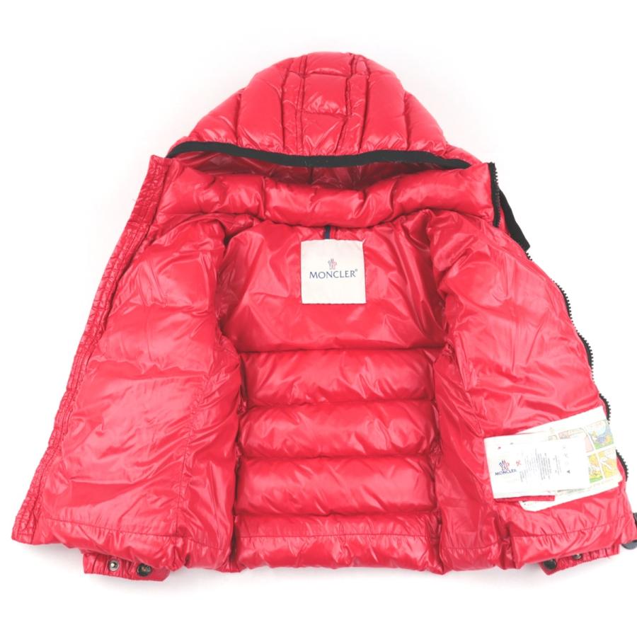 新品MONCLER 赤 キッズジャケット 6Aサイズ MONCLER モンクレール ダウンジャケット キッズ ベビー レッド