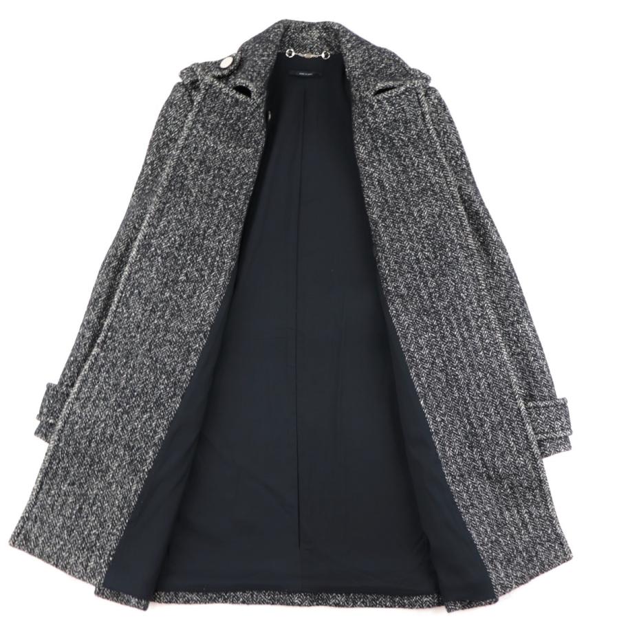 GUCCI ダークグレー コート 42 GUCCI ダークグレー コート 42 GUCCI ダークグレー コート 42