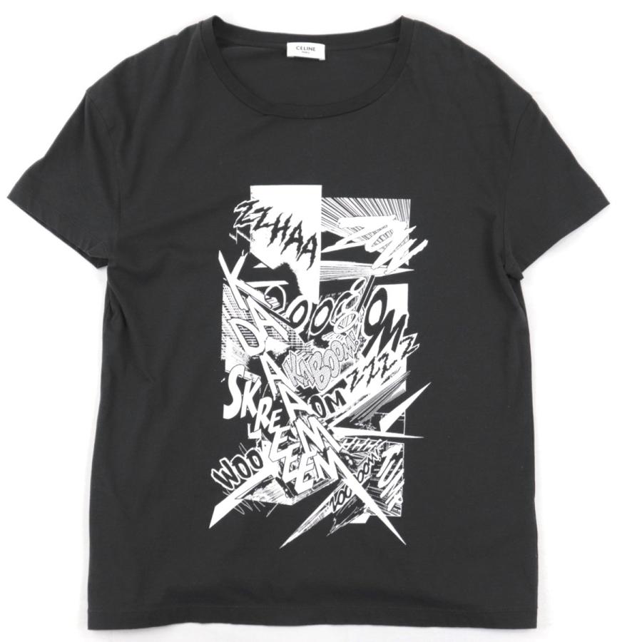 美品 セリーヌ クリスチャンマークレーコラボ プリント 半袖Tシャツ 