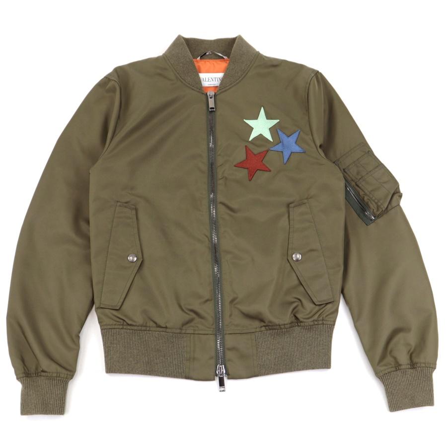 VALENTINO ヴァレンティノ MA-1 ジャケット ボンバージャケット VALENTINO バレンティノ ナイロンボンバージャケット MA-1 VALENTINO