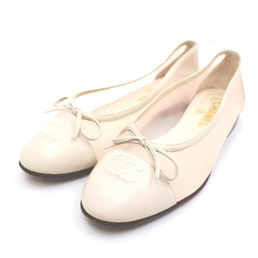 美品　CHANEL バレリーナ　37 美品CHANEL バレリーナ37