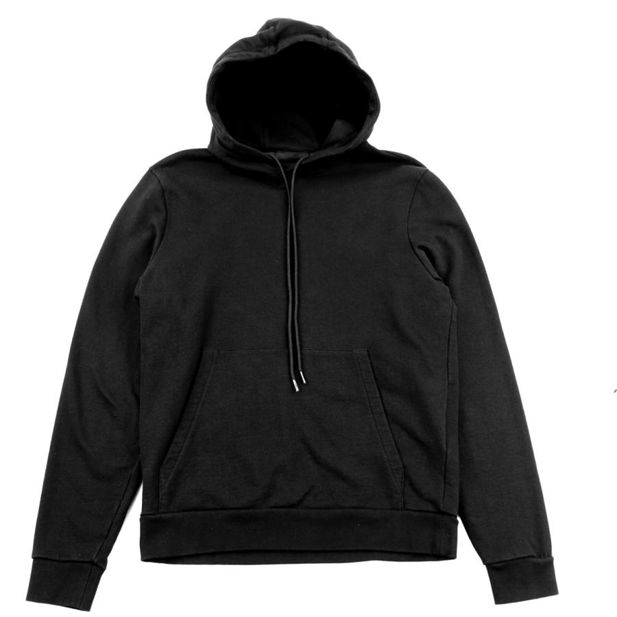 PRADA プラダ ブラック パーカー ラバーロゴ XLサイズ PRADA プラダ ブラック パーカー ラバーロゴ XLサイズ ロゴ ユニ