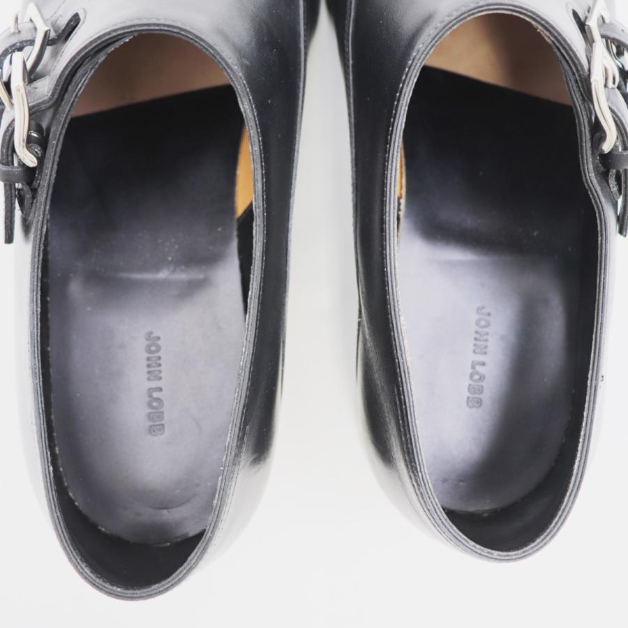 【正規店購入】ジョンロブ CHAPEL ダブルモンクストラップ 9.5 JOHN LOBB 美品 ジョンロブ CHAPEL チャペル ダブルモンク