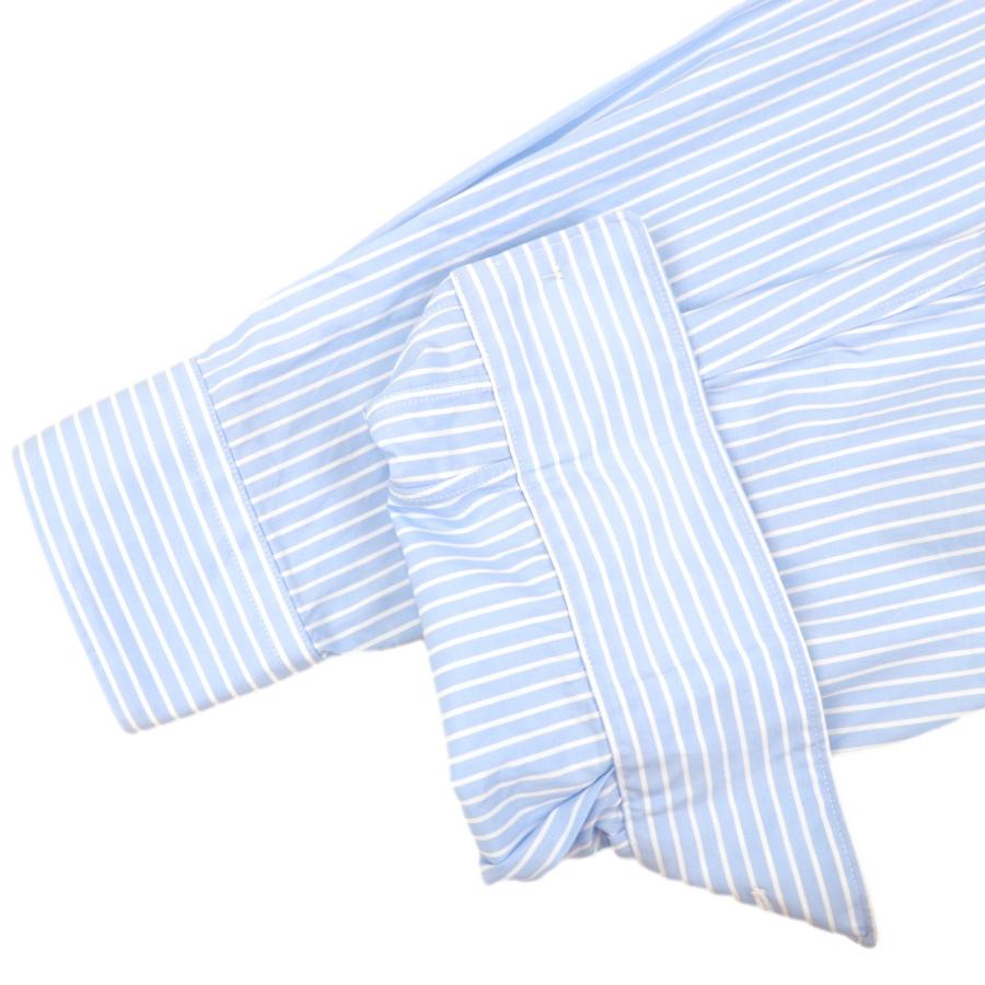 美品 プレイコムデギャルソンxノースフェイス ストライプ 長袖