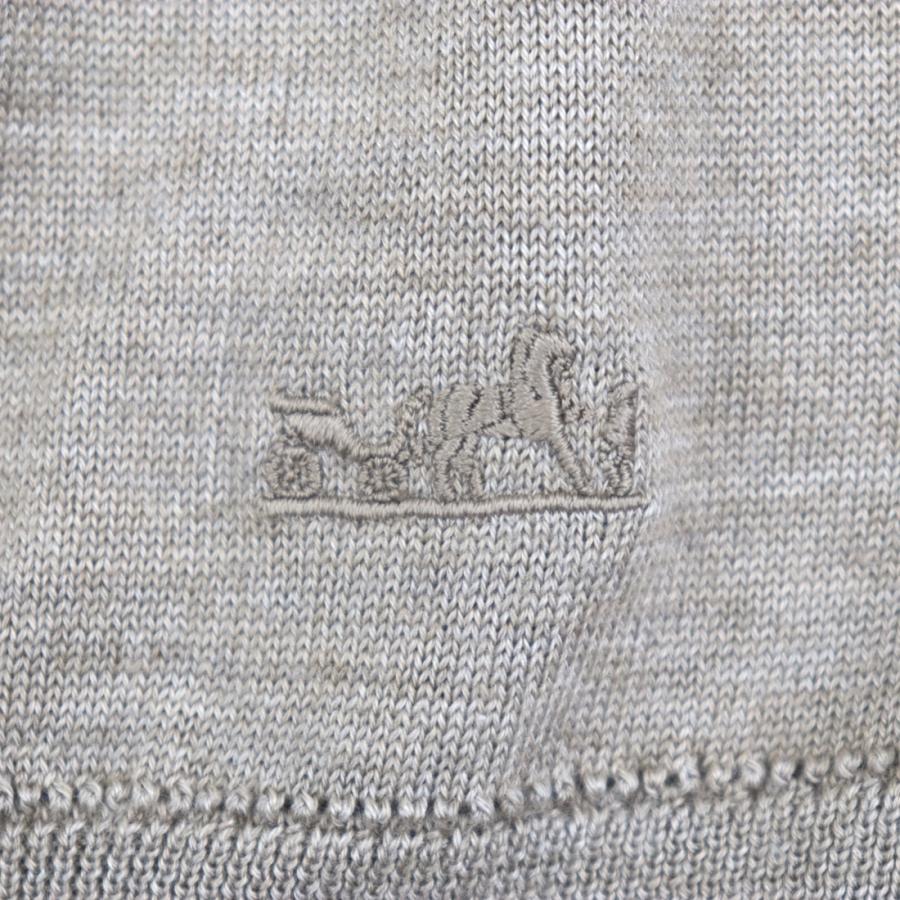 HERMES 美品 エルメス 馬刺繍 カシミアシルク ニット