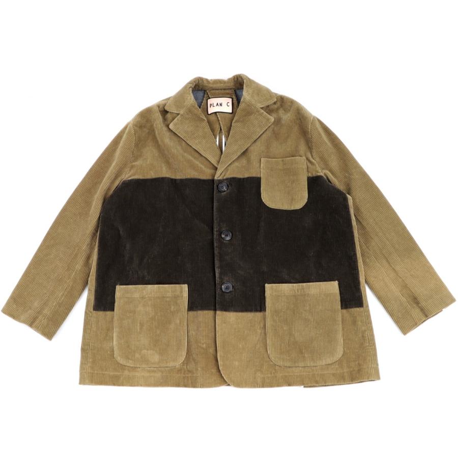 新品タグ付き！PLAN C プランシーノーカラージャケット