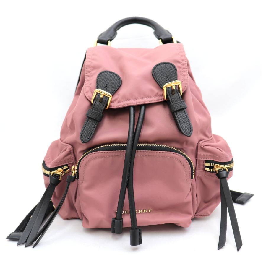BURBERRY 美品 バーバリー チェーンナイロンリュックサック BURBERRY 美品 バーバリー チェーンナイロンリュックサック