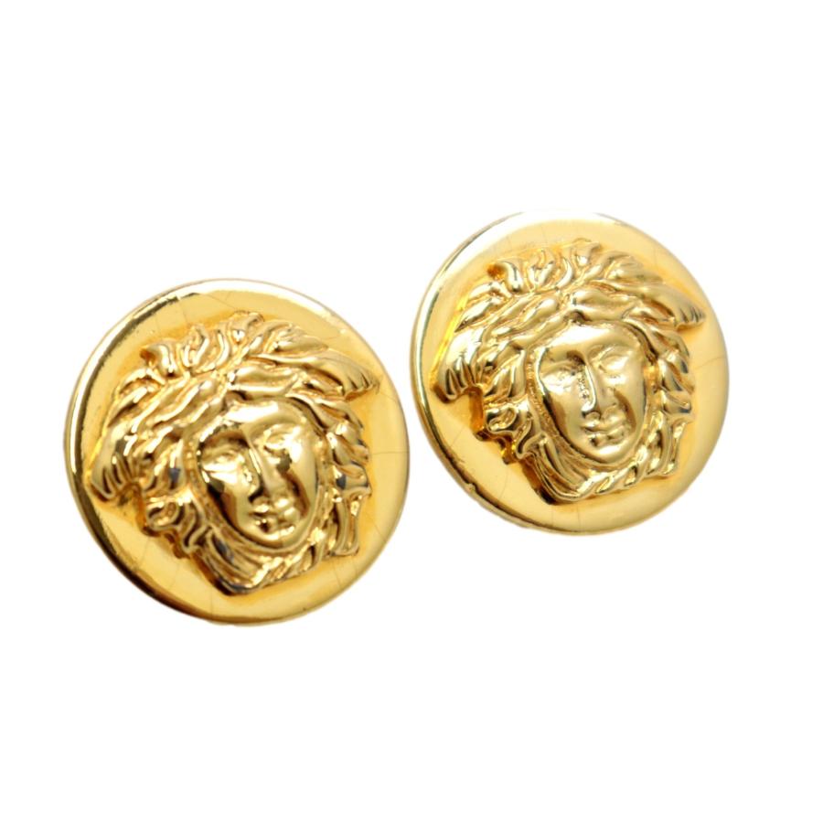 ジャンニ・ヴェルサーチ ヴィンテージ メデューサ クリップ イヤリング  