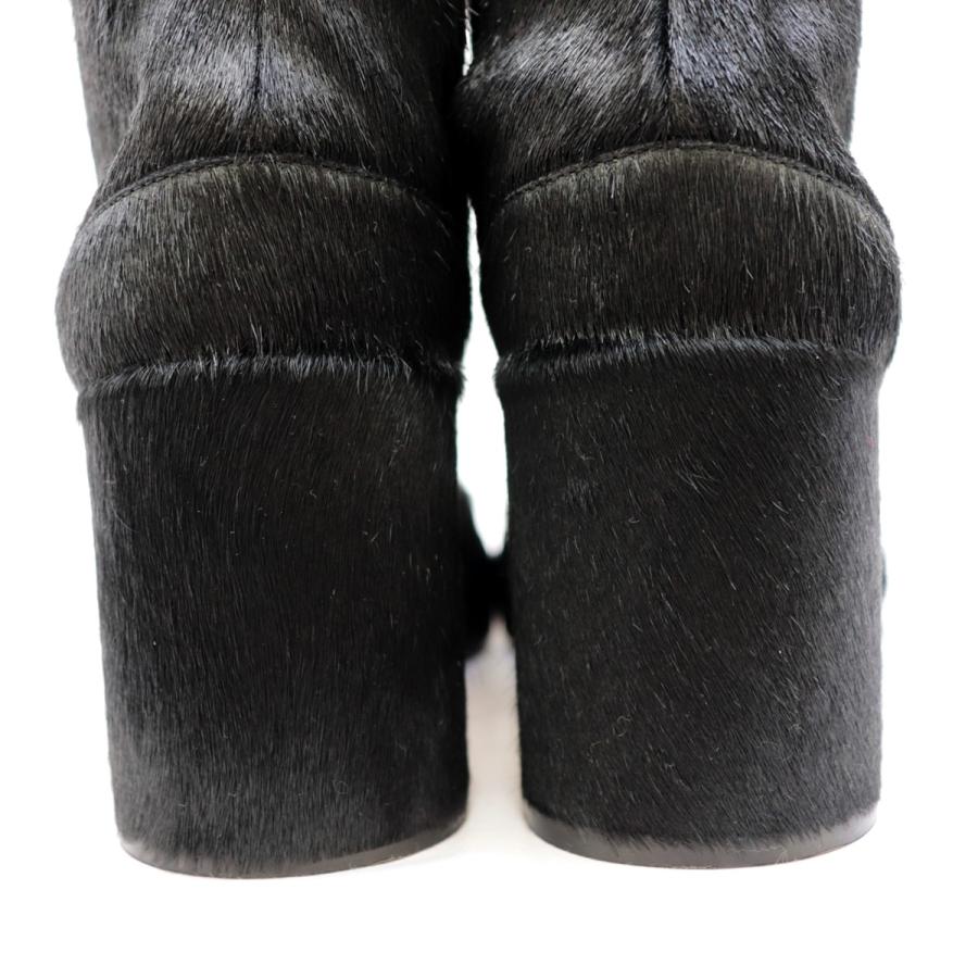 o*.様 マルジェラ　タビ　ハラコ　38 Maison Margiela TAB 未使用 メゾンマルジェラ Tabi 足袋 ハラコ ショート ブーツ