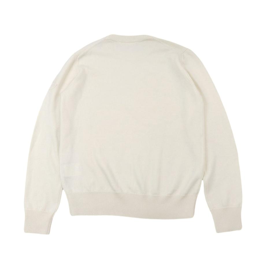 MONCLER GENIUS デカロゴ デカワッペン ニット アイボリー M