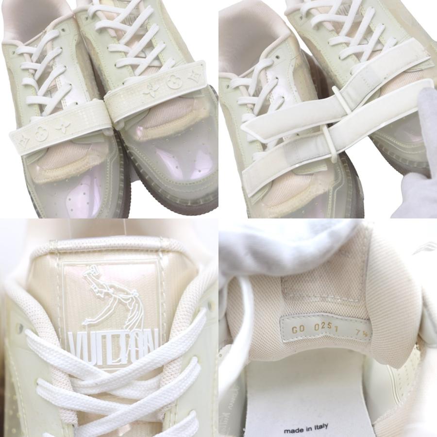 【未使用品】LOUISVUITTON トレイナーライン　スケルトンスニーカー　9 LOUIS VUITTON 美品 ルイヴィトン LVトレイナー・ライン