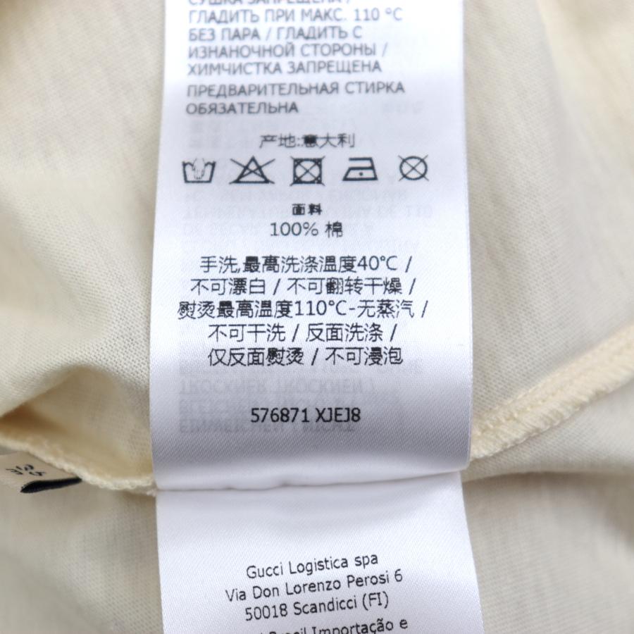 未使用 グッチ キャット ロゴプリント 半袖Tシャツ キッズ ベビー  