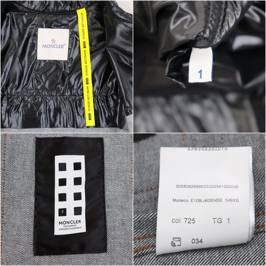 クリアランスSALE】未使用 モンクレール ジーニアス デニム クリアランスSALE】未使用 モンクレール ジーニアス デニム