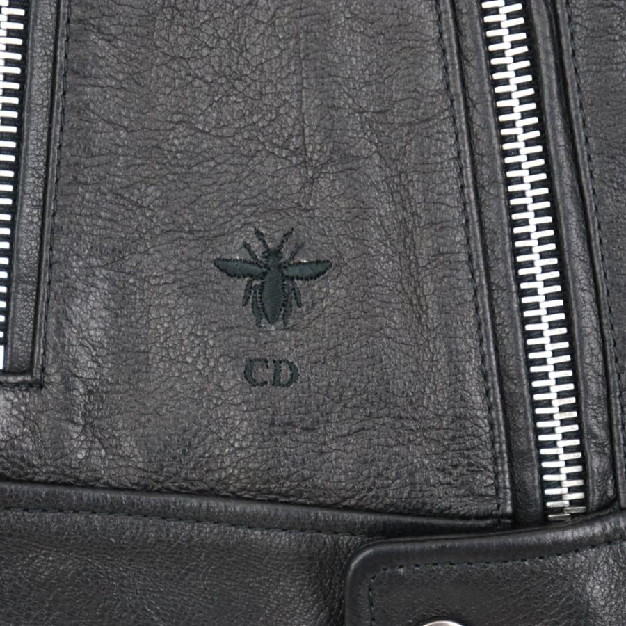 美品 クリスチャンディオール 18SS DIORANGELES ゴートレザー