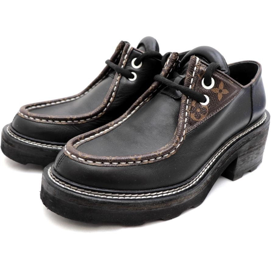 LVボブールラインチロリアンシューズ36