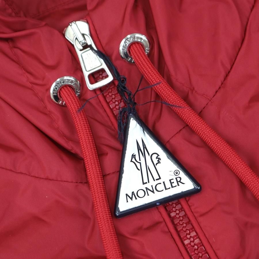 MONCLER 未使用 モンクレール GRIMPEURS フーデッドブルゾン メンズ 赤