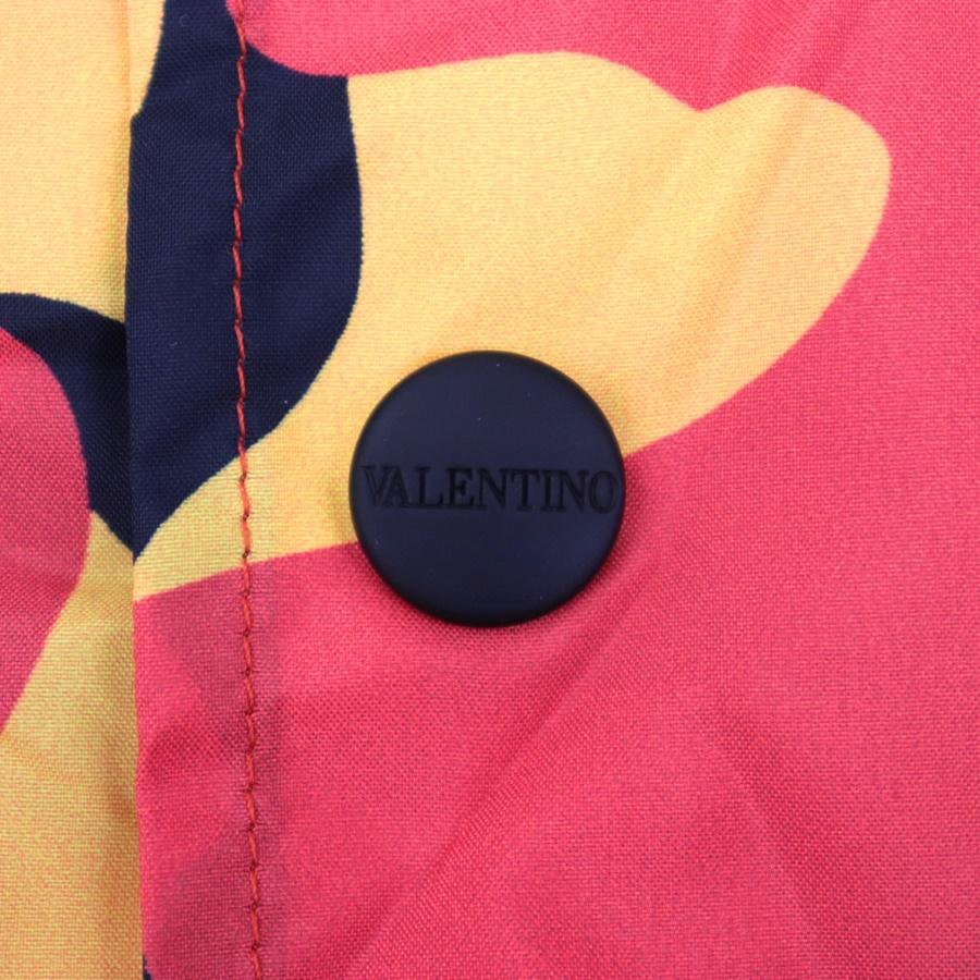 美品 ヴァレンチノ カモフラ コーチジャケット メンズ オレンジ マルチ 44 迷彩 ナイロン Valentino｜opal-shop1｜06