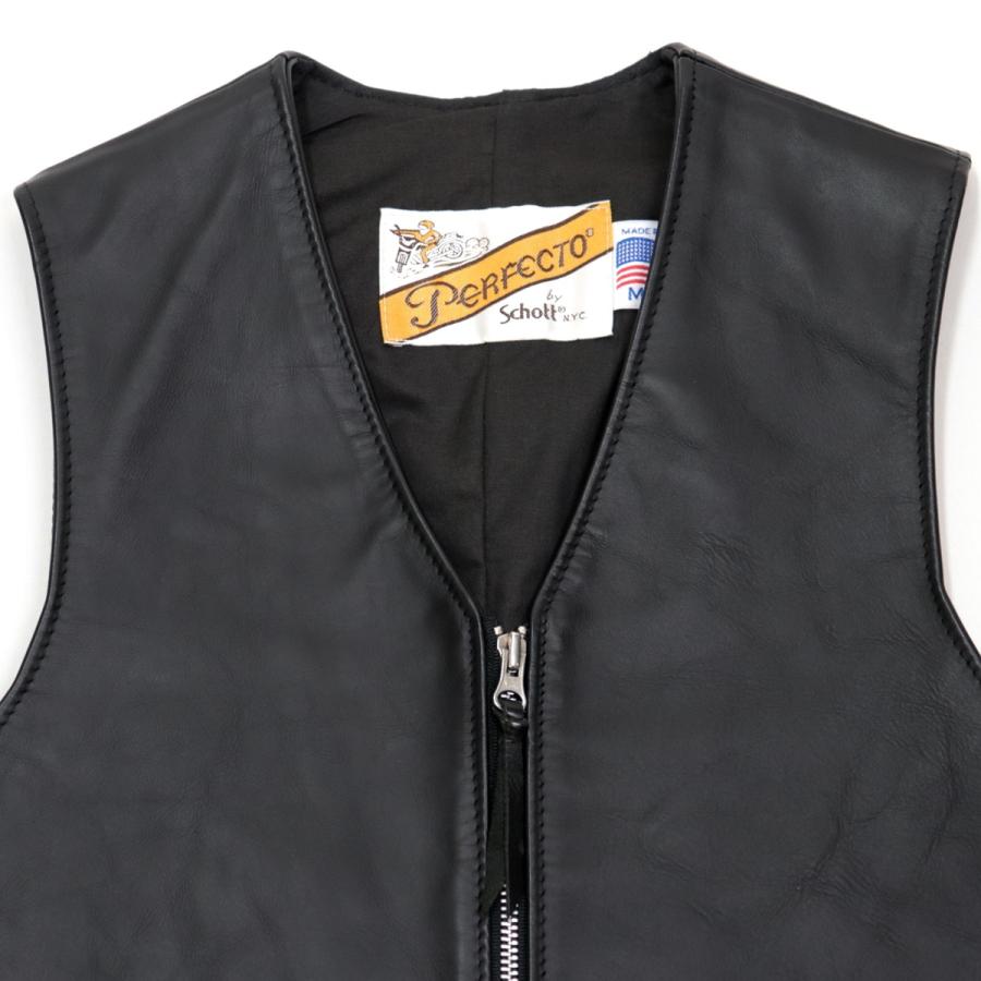 USA製 schott ショット社 レザー ベスト サイド編み上げ ライダース USA製 schott ショット社 レザー ベスト サイド編み上げ ライダース