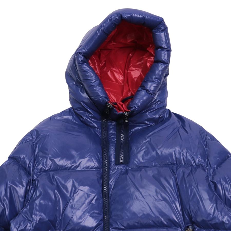 モンクレール ジーニアス ダウンジャケット メンズ 青紫系 赤 オレンジ