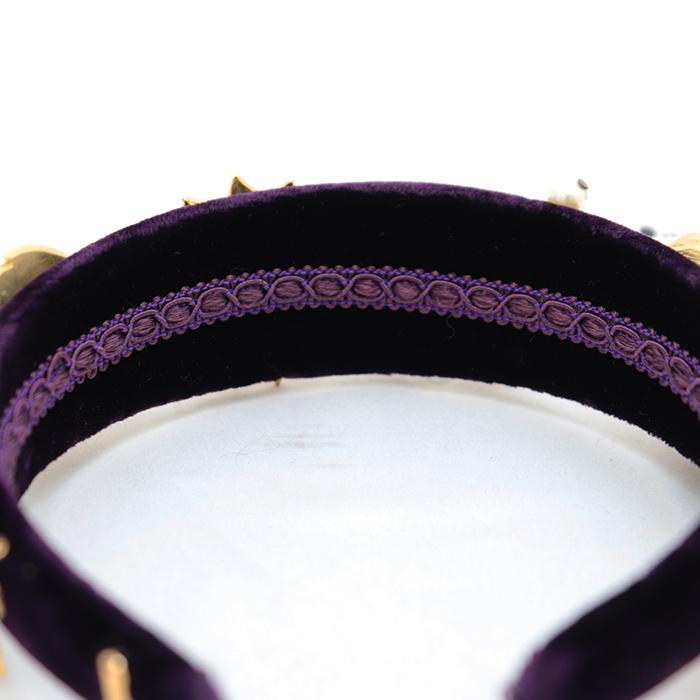 新品同様】 ドルチェアンドガッバーナ ベロア パール