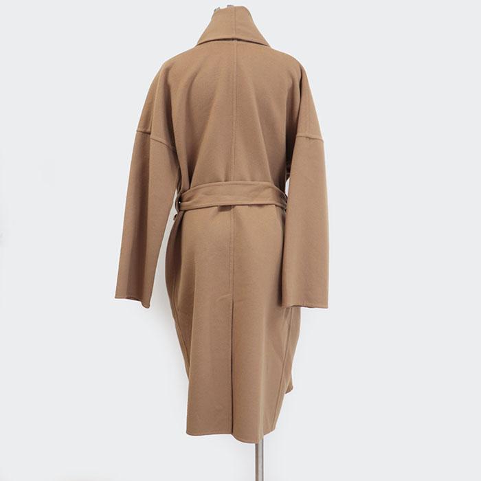 新品同様 ロエベ S359Y01X64 BELTED COAT ウール×カシミヤ 