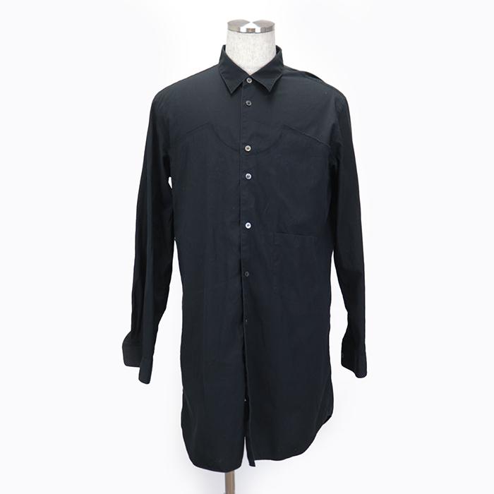 COMME des GARÇONS HOMME PLUS ブラックシャツ L