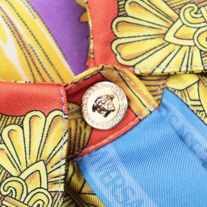 未使用】ヴェルサーチ 1003946 103189 バロック デコール 総柄 