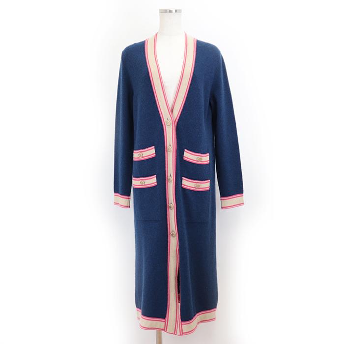 CHANELシャネルロゴ カシミア100％カーディガンsize36 CHANELシャネルロゴ カシミア100％カーディガンsize36